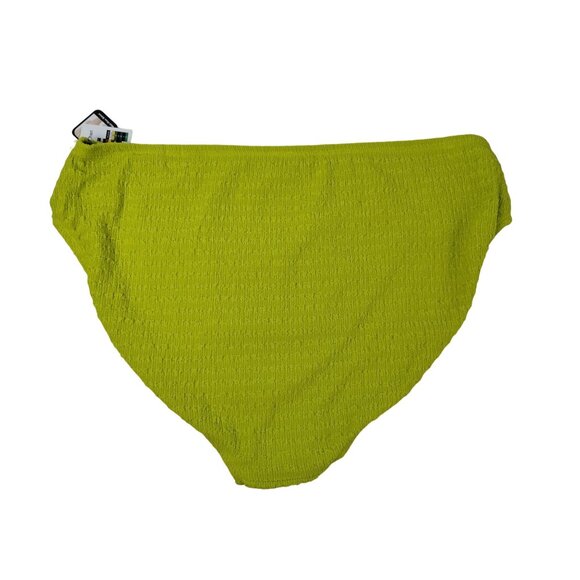 Time and Tru Womens 3X New Grass Mid Rise Bikini Bottoms With Bead Embellishment - Picture 4 of 4